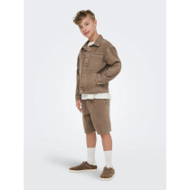 ONLY & SONS Denim Shorts Fade Loose Brown Denim